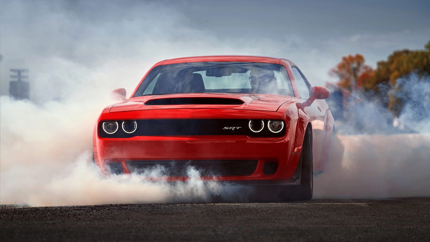 Automotive News Wants to Ban the Dodge Challenger Demon From Public Roads