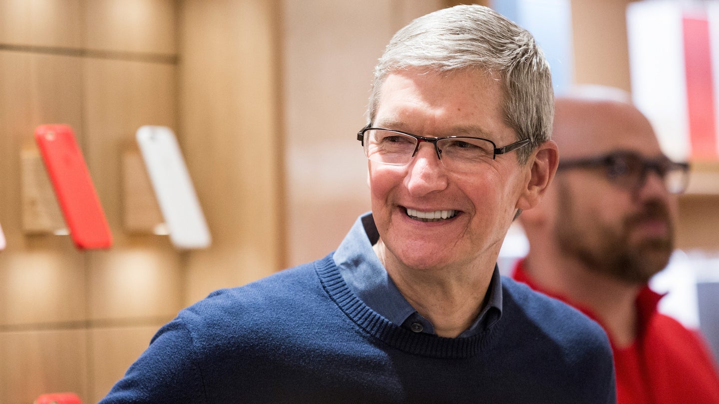 Tim Cook Hints Apple May Be Making Autonomous Systems for More Than Just Cars