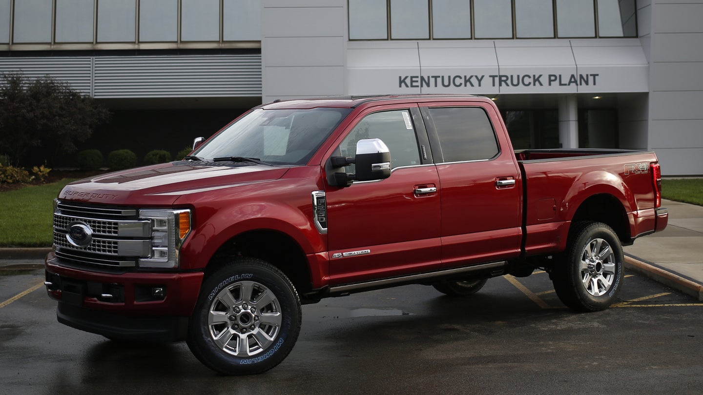 Ford Recalls F-250 Trucks That Can Roll Away While in Park