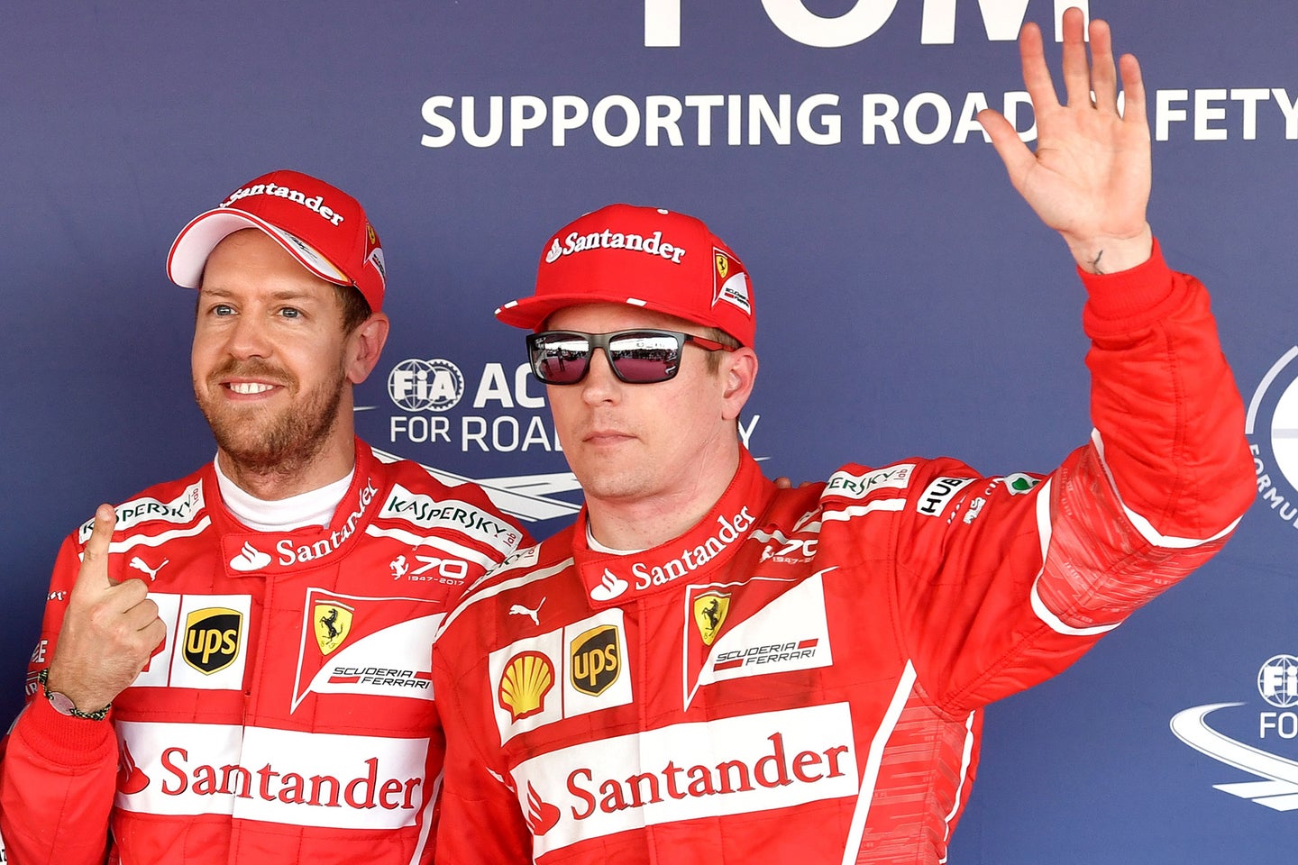 Ferrari Locks Out the Front Row at Russian Grand Prix