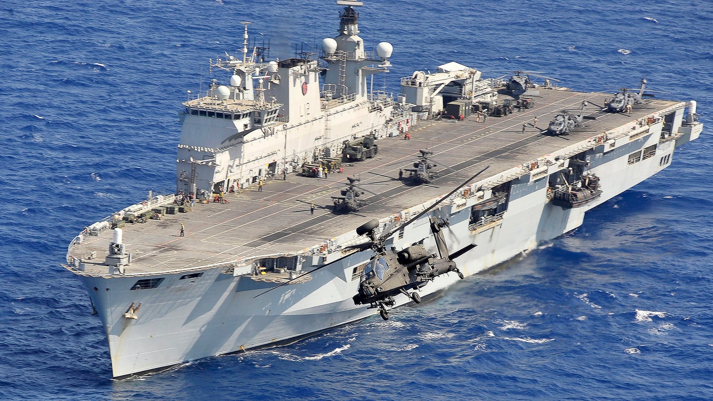 The Royal Navy&#8217;s Only Operational Aircraft Carrier Could Be Sold To Brazil