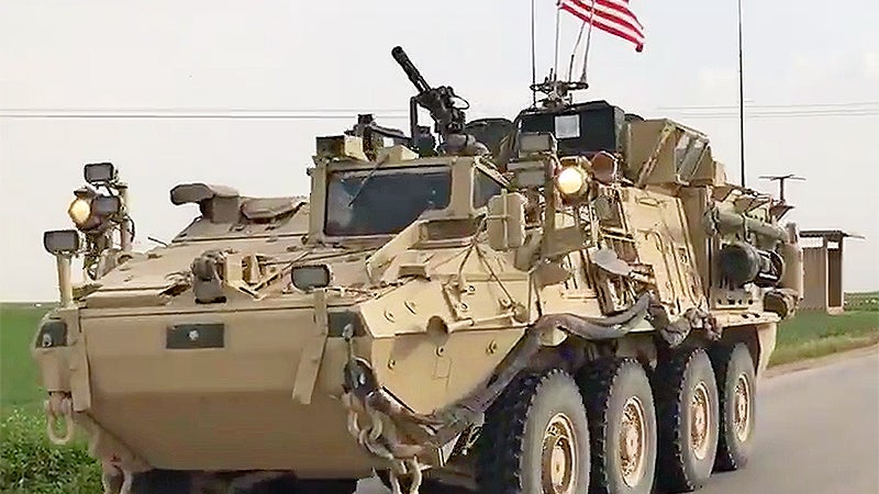 More U.S. Strykers Appear in Syria as Tensions With Turkey Flare