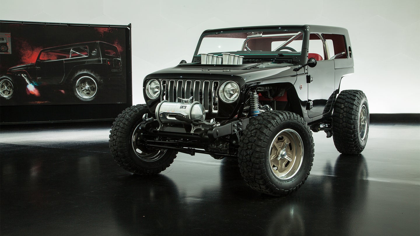 Jeep Quicksand Concept Brings Out The Brand’s Inner Hot Rod