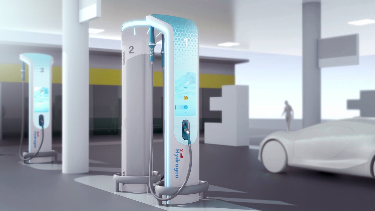 BMW, Shell Unveil Fashion-Forward Hydrogen Fueling Station