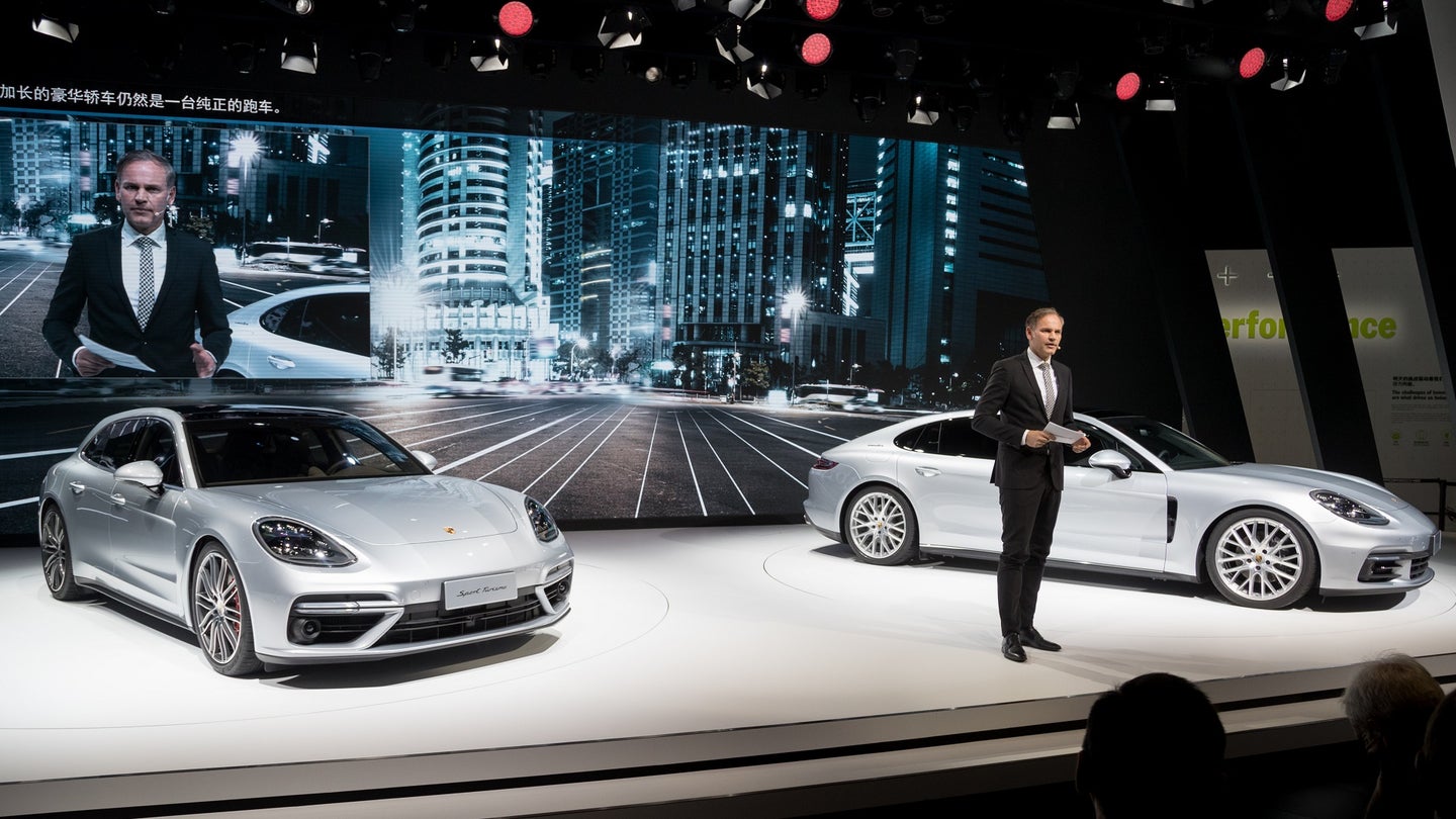 Porsche Unveils Chinese Market Exclusive RWD Panamera Executive Model