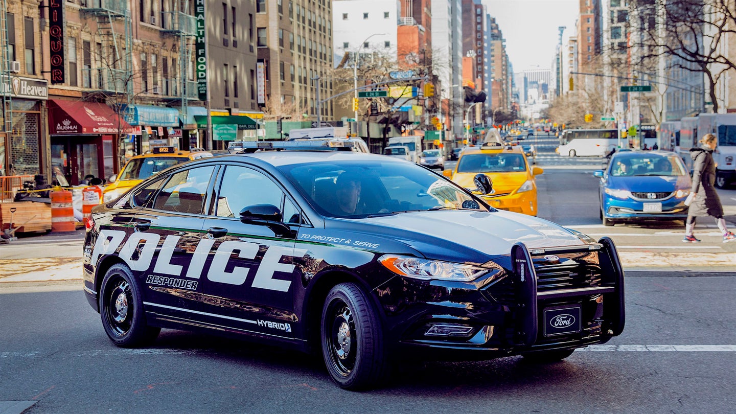 Ford Has a New &#8220;Pursuit-Rated&#8221; Hybrid Fusion Police Car
