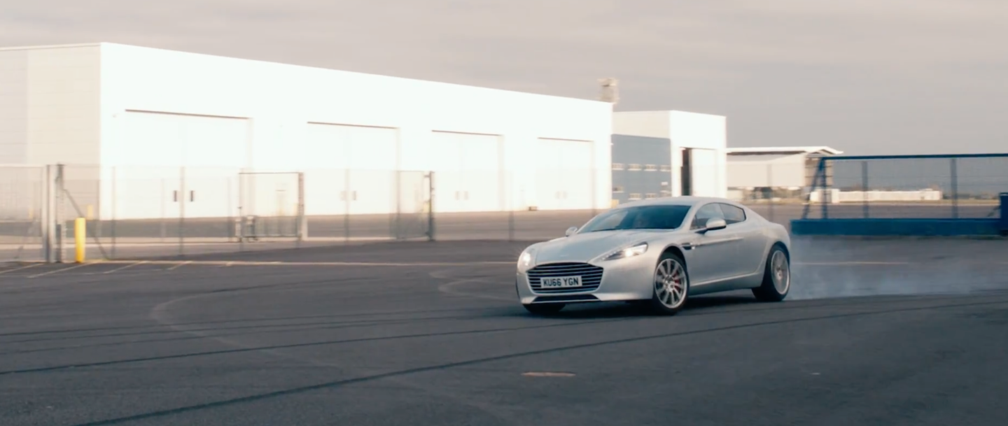 Here’s $83 Million Worth of Aston Martins Drifting and Doing Donuts
