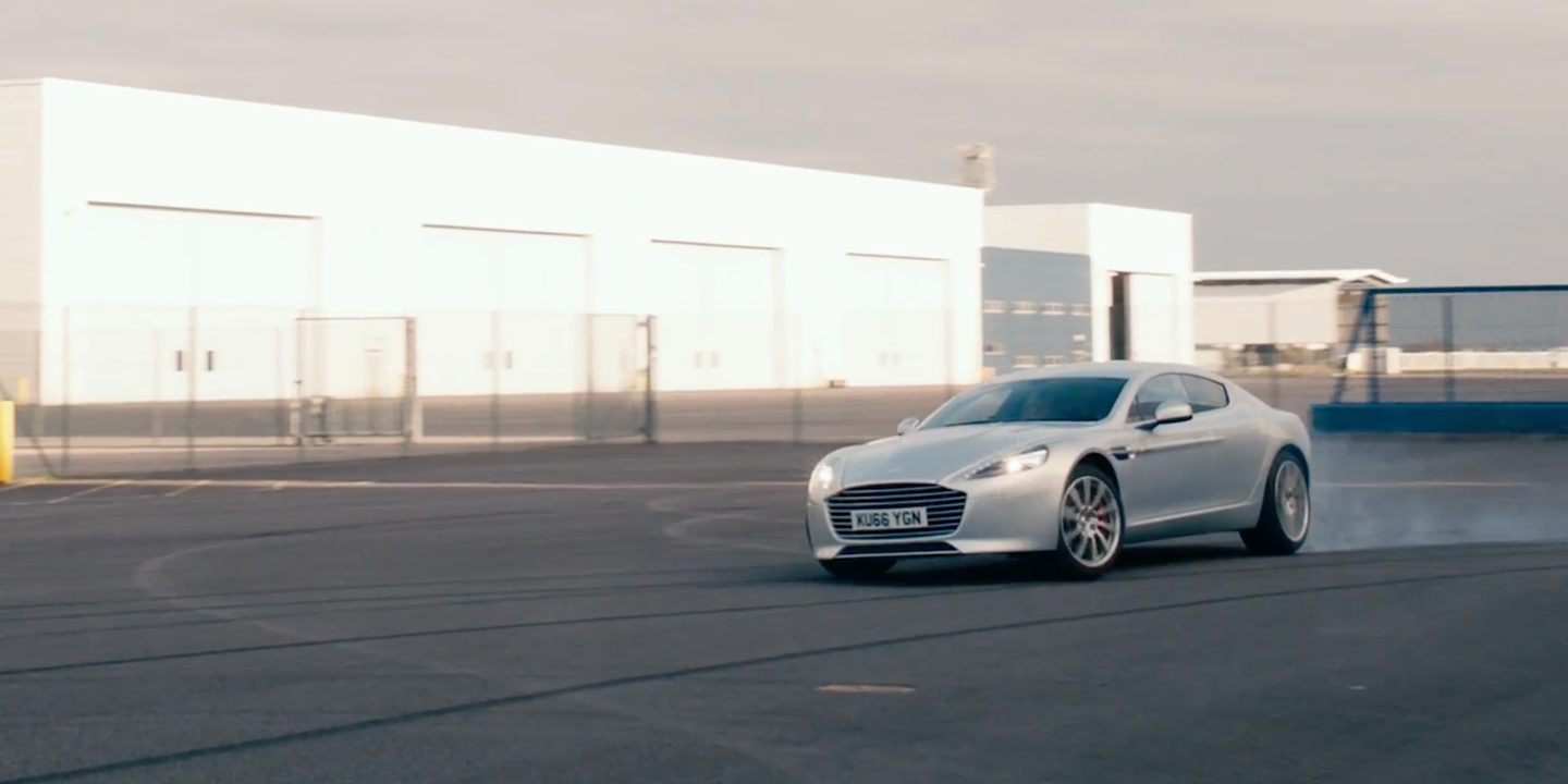Here&#8217;s $83 Million Worth of Aston Martins Drifting and Doing Donuts