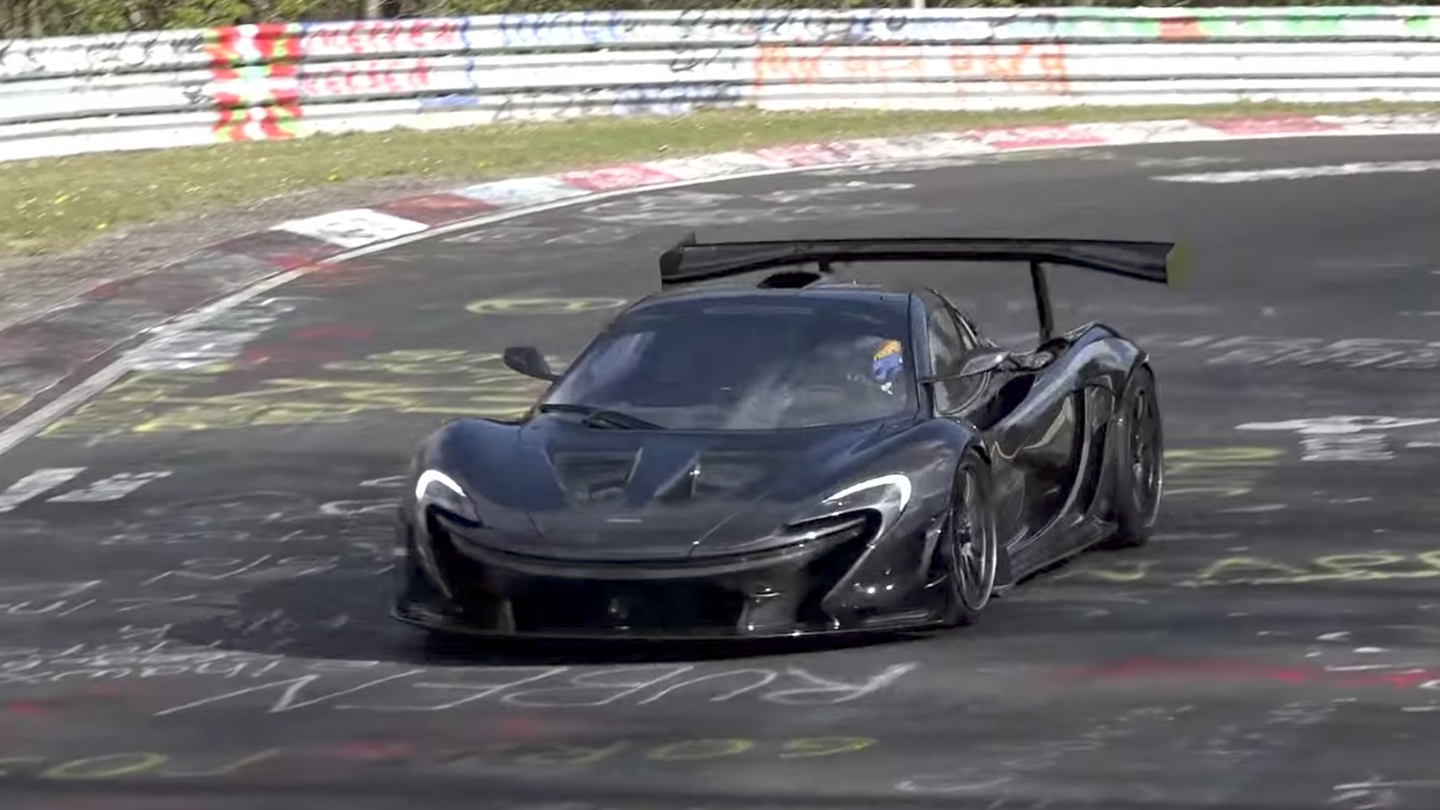 Watch the $3.7 Million McLaren P1 LM Conquer the Nurburgring