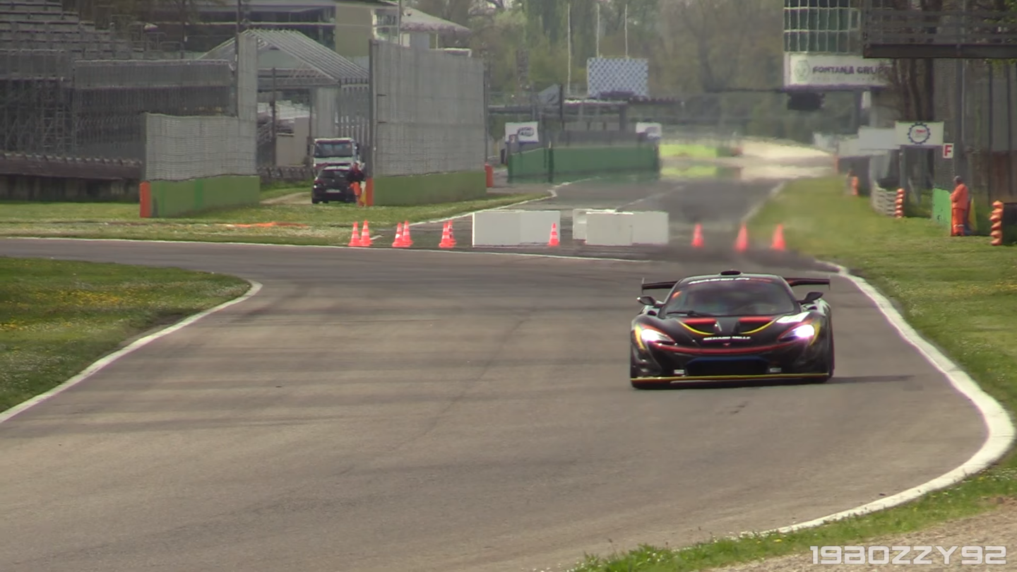 Watch Five McLaren P1 GTRs on Track at Monza