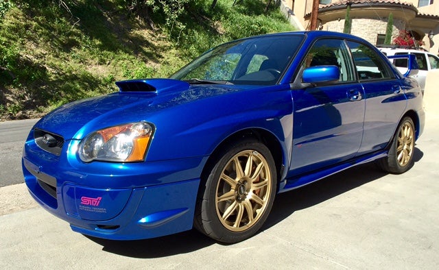 This 2004 Subaru Impreza WRX STi Has Just 6,000 Miles
