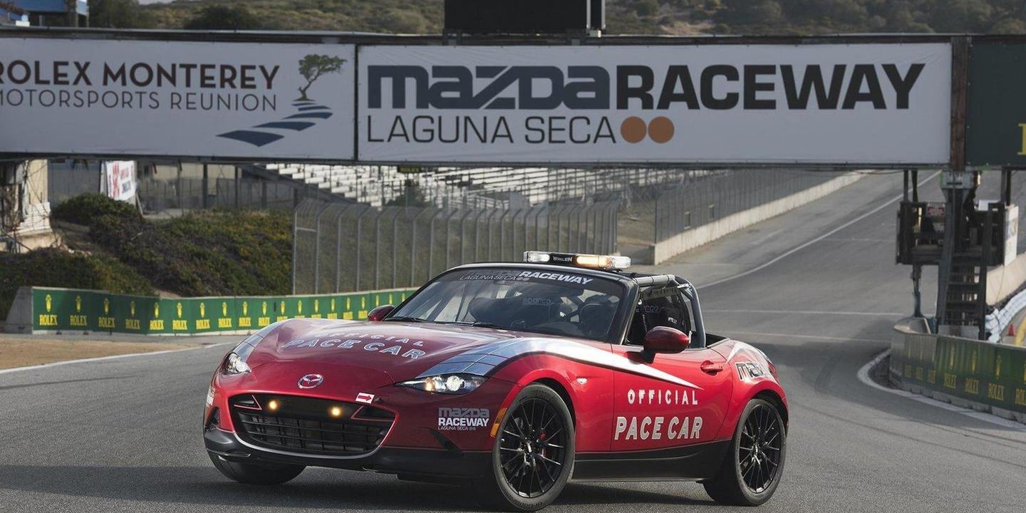 Mazda Renews Affiliation With Laguna Seca Raceway
