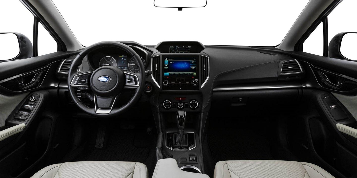 Subaru Impreza Among Wards Ten Best Interiors