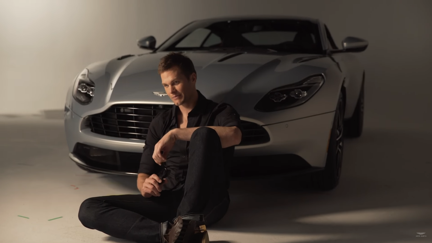 Aston Martin Makes Tom Brady Its Newest Star