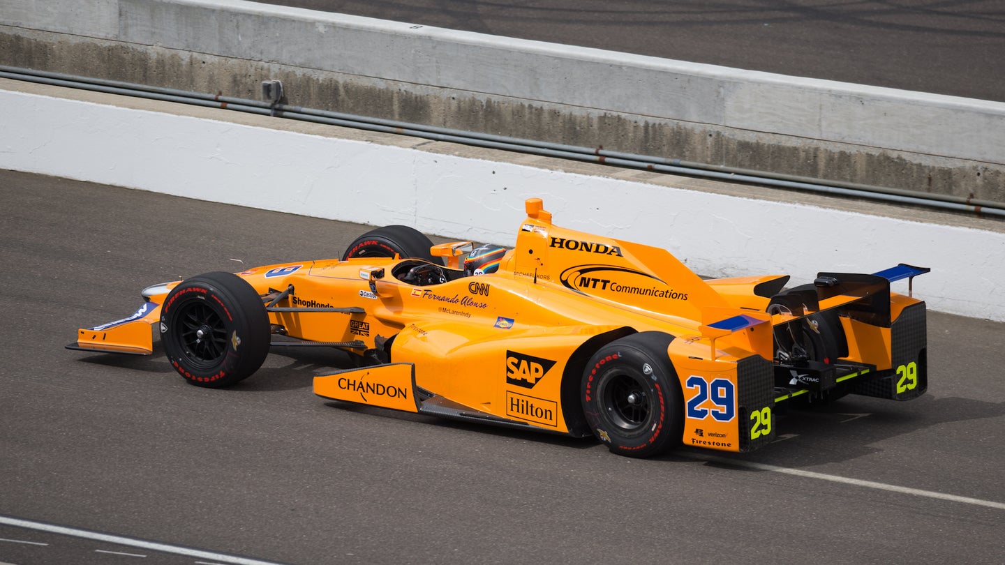AUTO: MAY 03 IndyCar - Fernando Alonso IMS Test