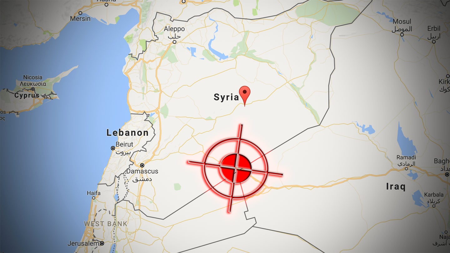 US Strikes Convoy Of Fighters Loyal To Assad Near Coalition Outpost In Syria (Updated)