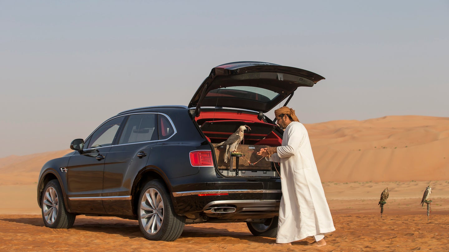 There’s a New Special Falconry Edition Bentley Bentayga