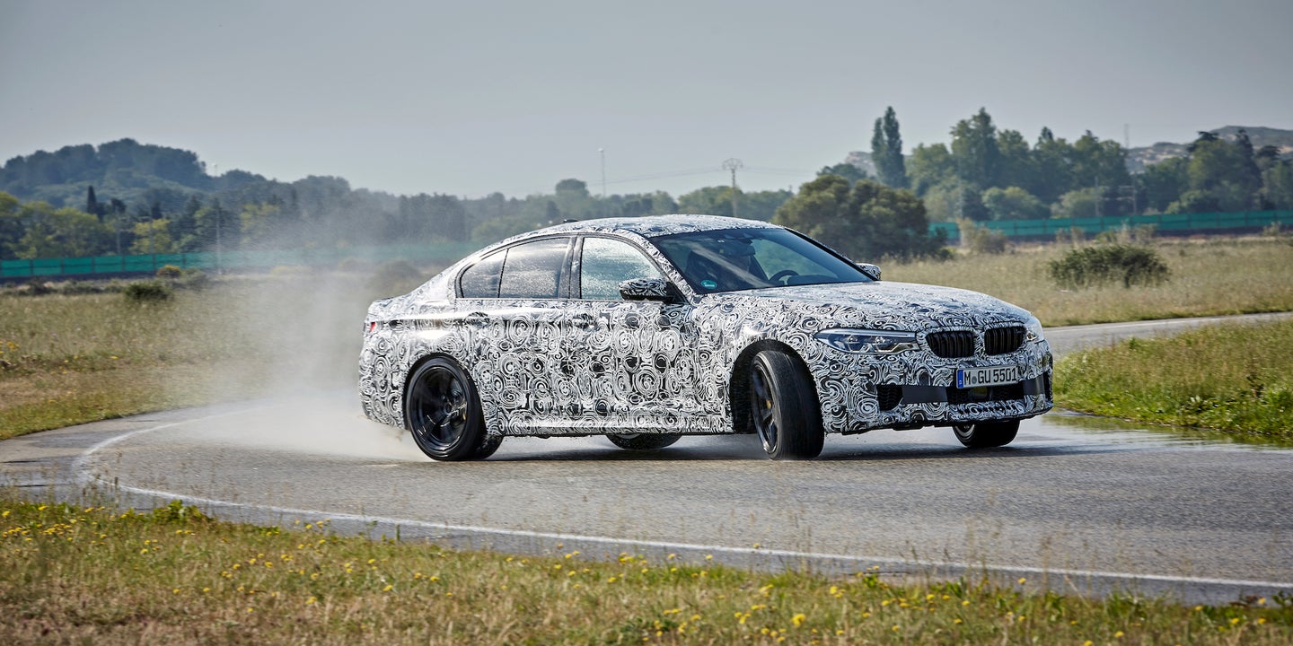 New BMW M5&#8217;s Turbocharged V8 Sends 600 HP to All Four Wheels