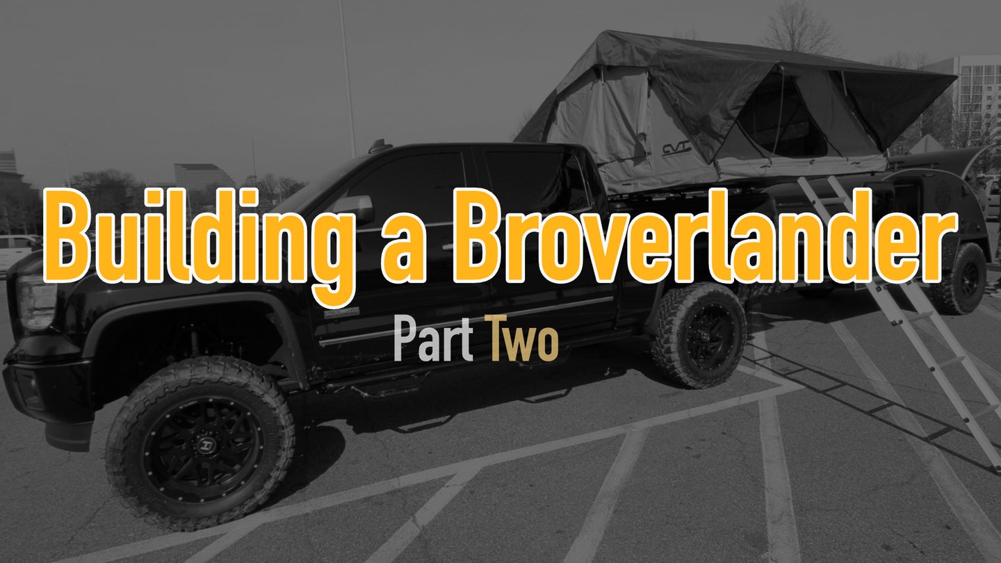 Building a Broverlander: Part Two