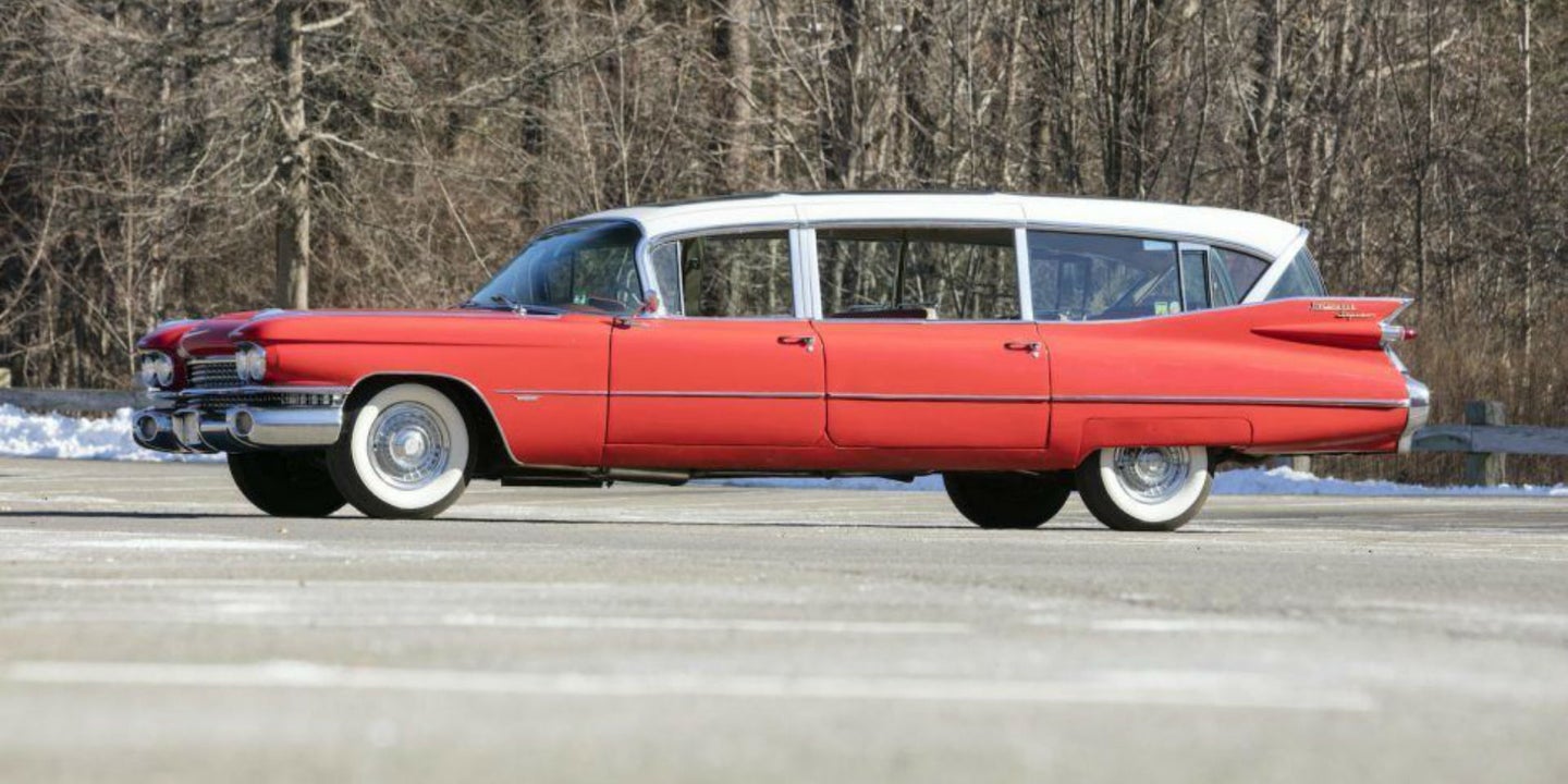 This 12-Seat 1959 Cadillac Broadmoor Is Undeniably Cool