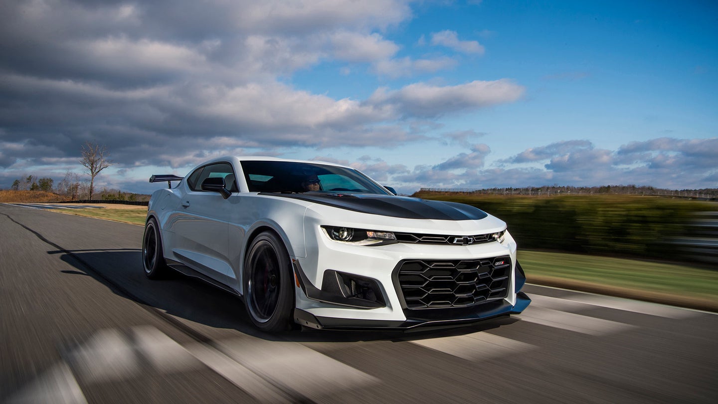 Chevy Camaro ZL1 1LE Extreme Track Performance Package Dominates Race Tracks