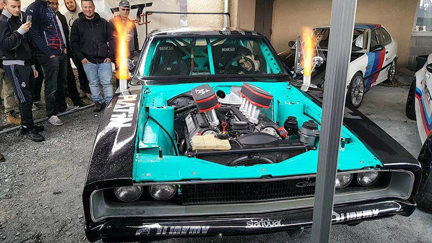Get a Load of This 1968 Dodge Charger With a BMW M5 V8 Under the Hood