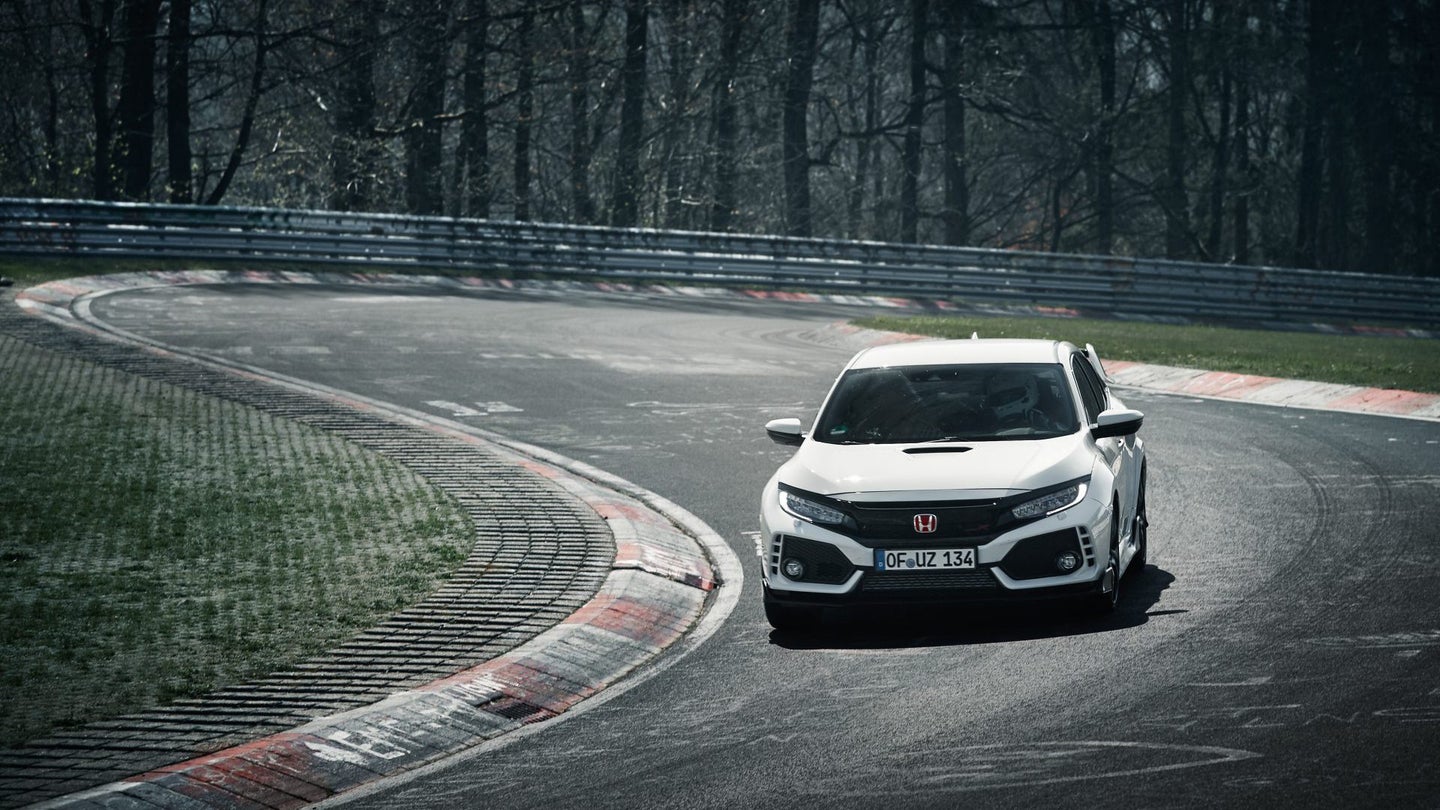 2017 Honda Civic Type R sets new lap record at the Nürburgring