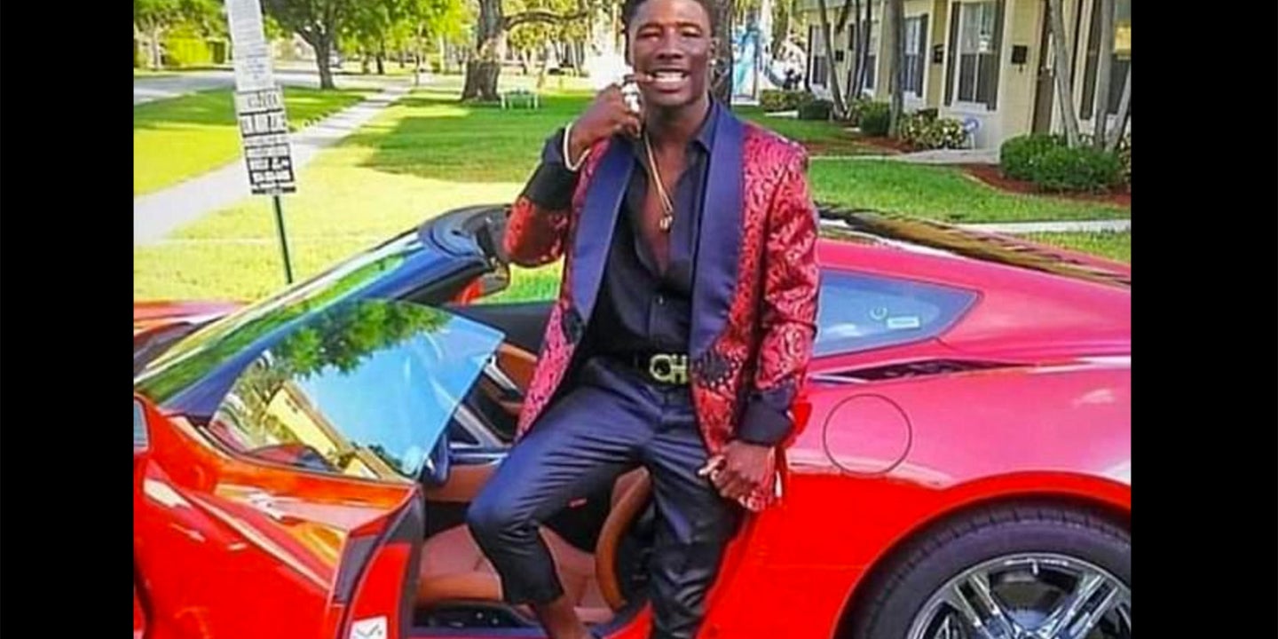 19-Year-Old Florida High Schooler Dies in Corvette Crash on Way Back from Prom