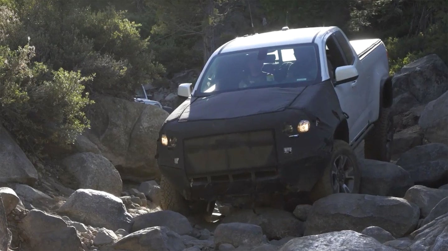 Chevrolet Releases Final Video of the Colorado ZR2’s Rock Crawling Tests