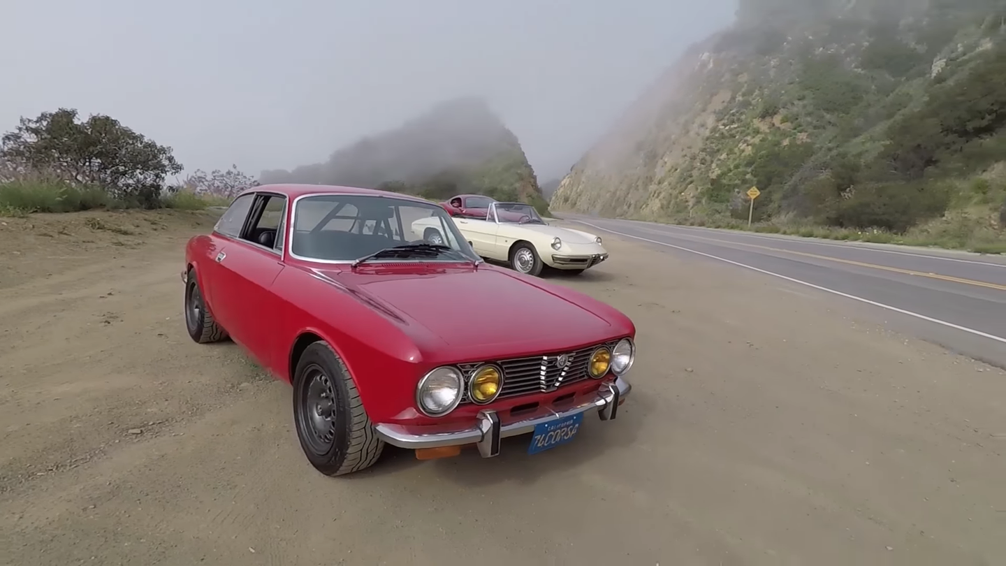 Matt Farah Drives Petrolicious’s 1974 Alfa Romeo GTV in Latest ‘One Take’
