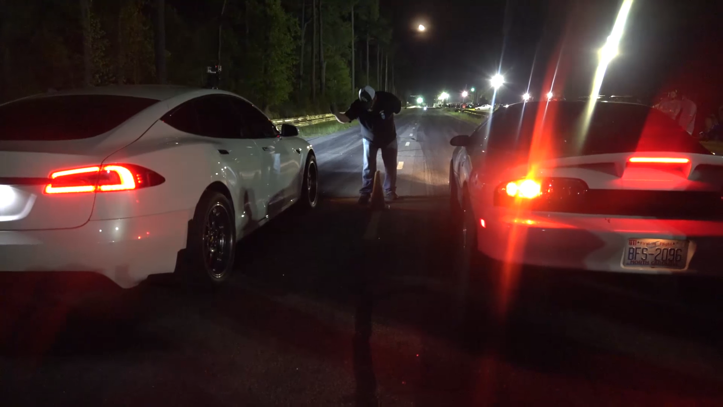 Tesla Cars and Other EVs Banned From Texas Drag Strip Due to Battery Fires