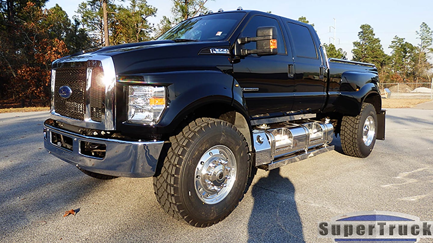Shaquille O’Neal Buys A Massive F-650 Pickup as His Daily Driver