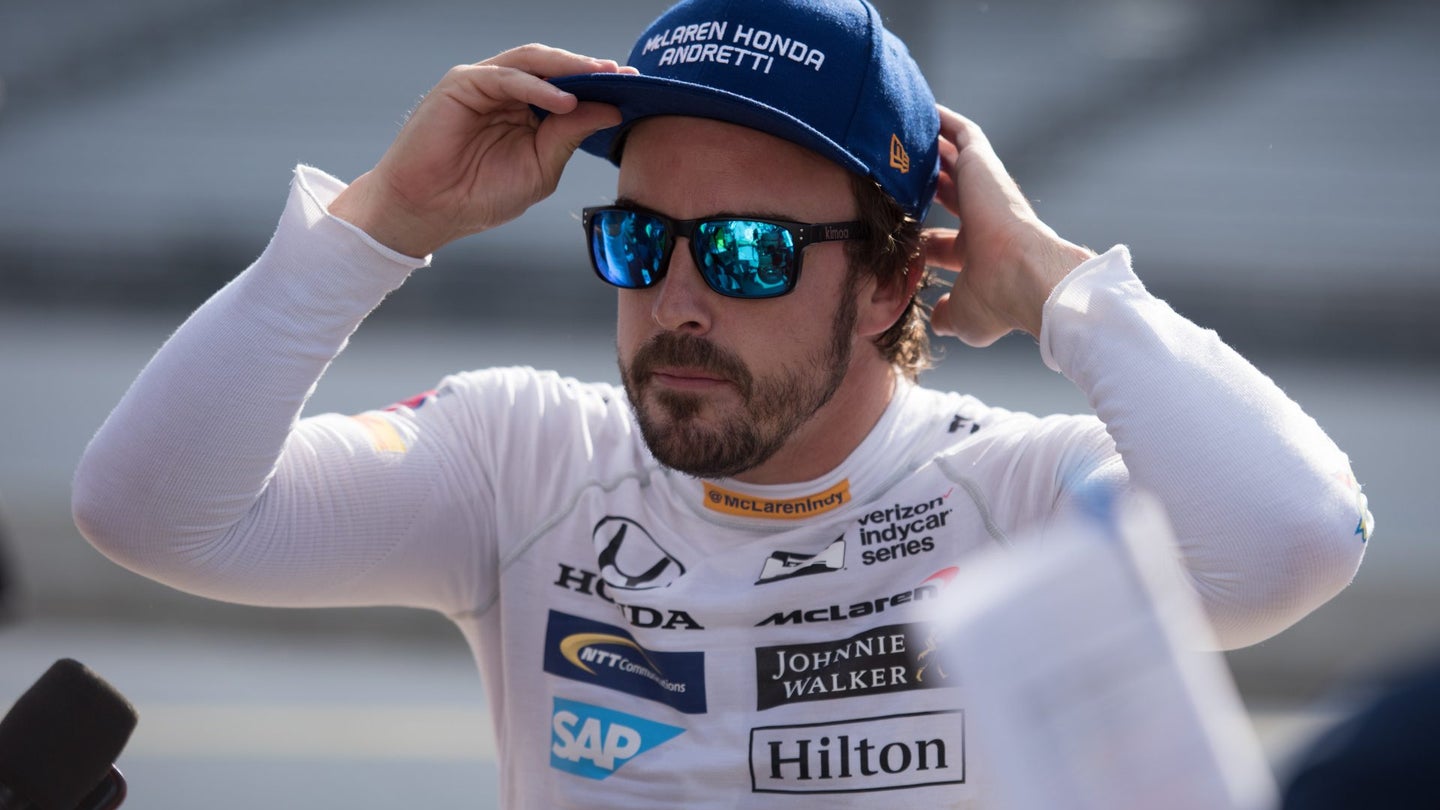 On &#8216;Fast Friday,&#8217; Alonso Still 4th-Fastest During Indy 500 Practice
