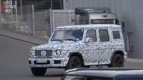 Next-Gen Mercedes-Benz G-Wagen Spied Near the Nurburgring