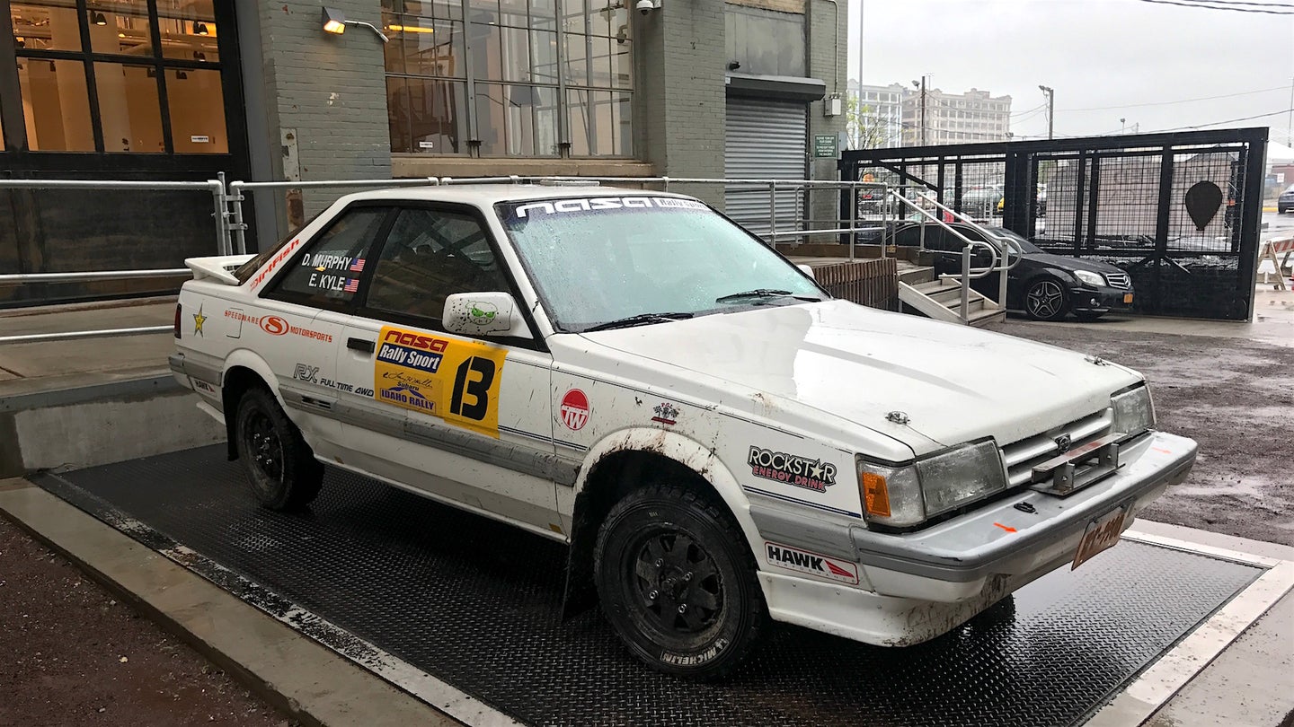 What I Learned After a Week of Daily Driving a Subaru Rally Car in NYC