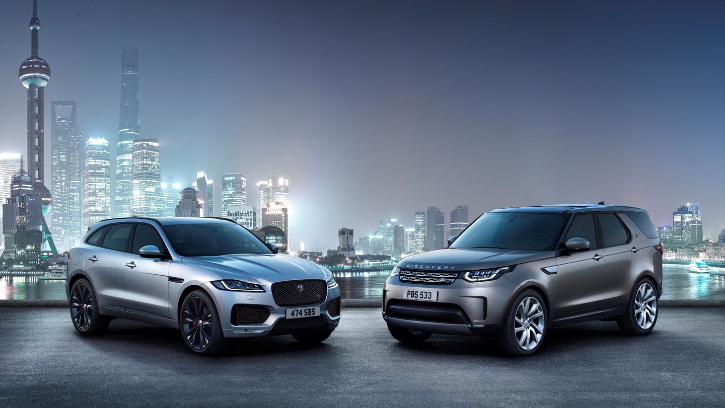 Jaguar Land Rover Boasts Record Sales Volume