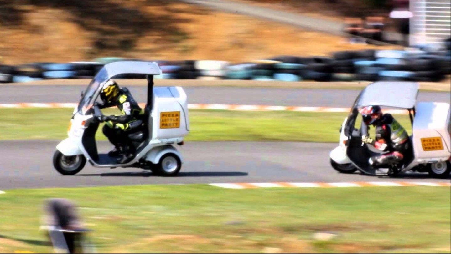 Japanese Pizza Delivery Scooter Racing Is My New Favorite Motorsport