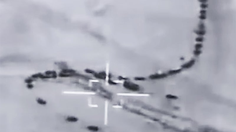 Russian Air Power In Syria Blasts Big ISIS Convoy Heading To Palmyra