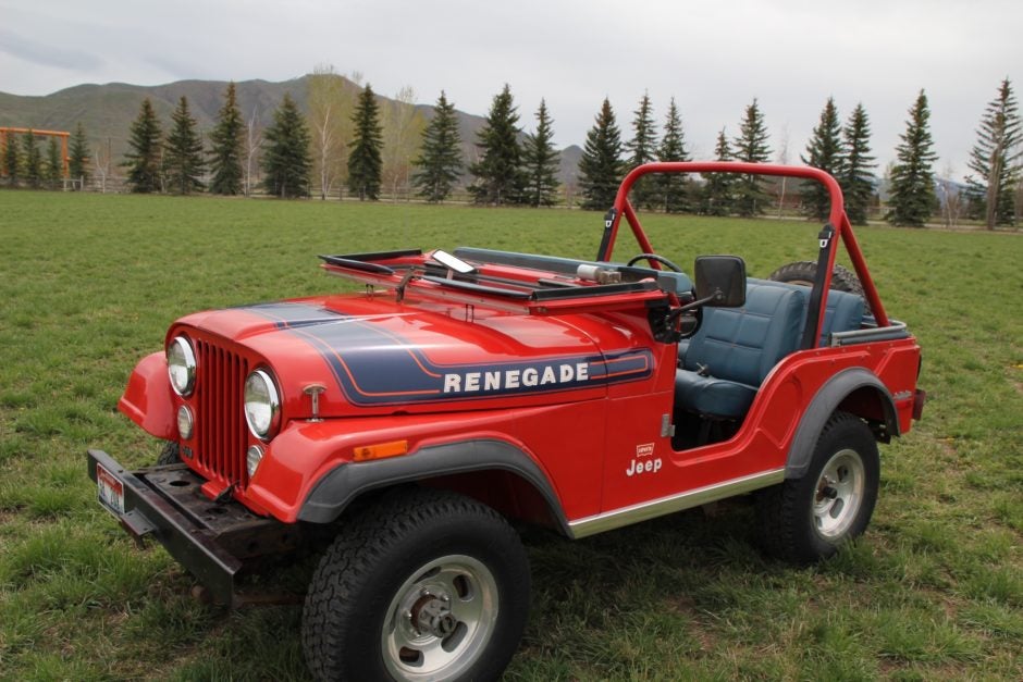 Is This Denim-Upholstered CJ5 the Most 1970s Jeep Ever?