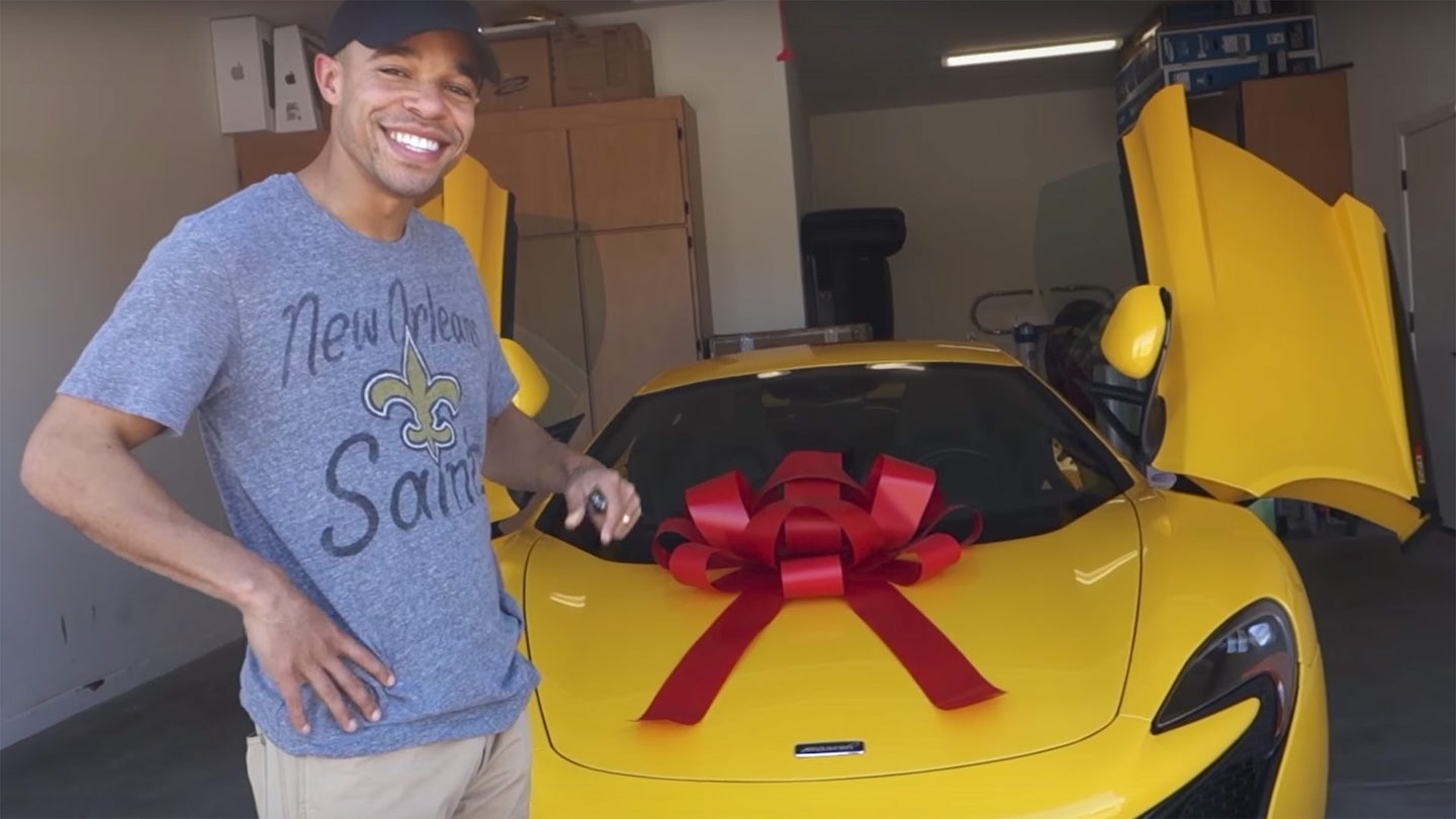Wife Surprises Husband With A 2017 McLaren 650S