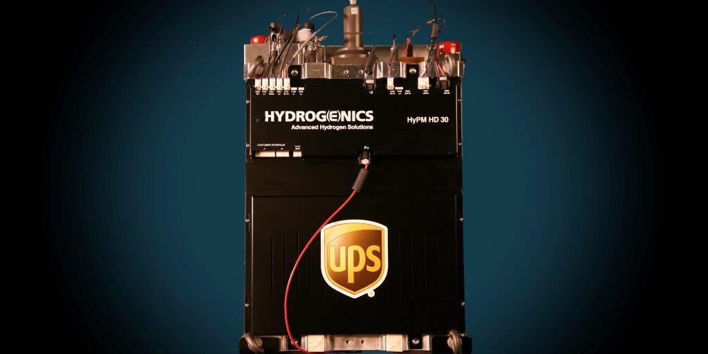 Hydrogen-Powered UPS Trucks Coming to California