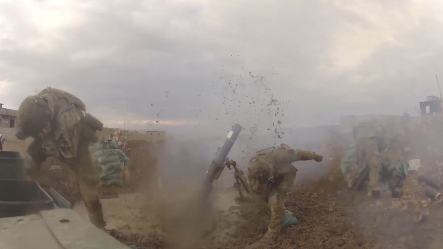 Regular U.S. Troops Are Getting Close Enough to ISIS to Fire Mortars