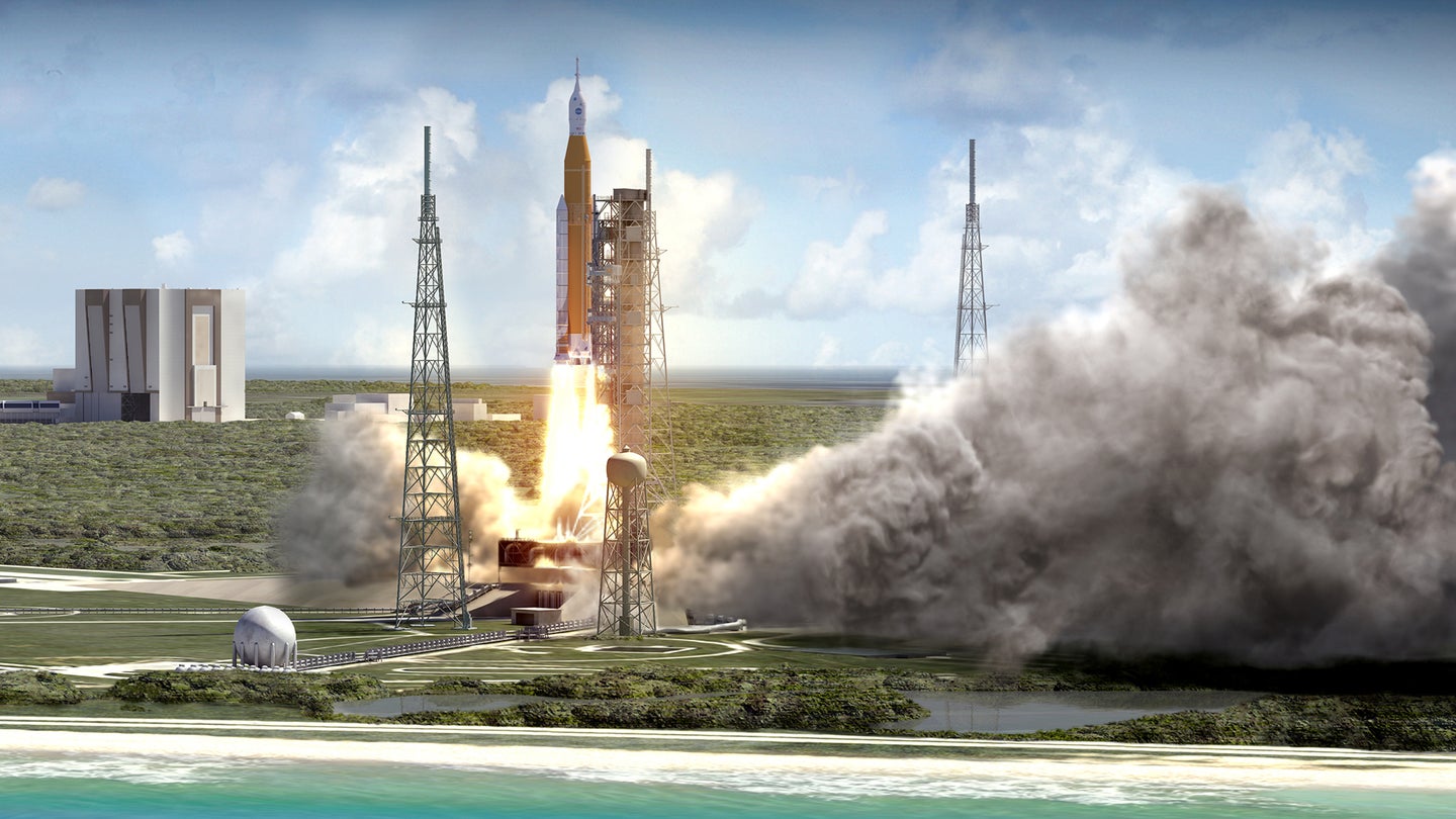 Let’s Not Put Humans on the Giant SLS Rocket’s First Flight, NASA Warns