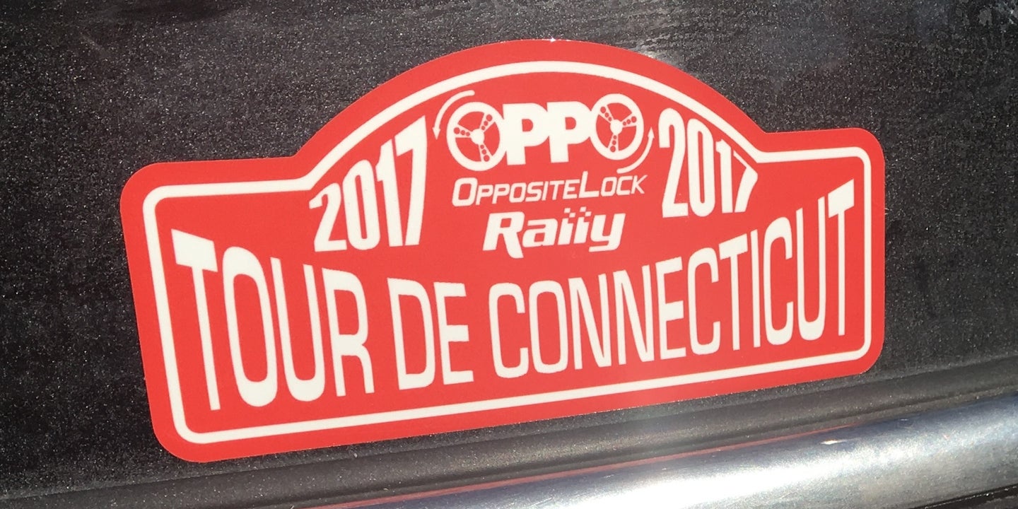 The Oppo Rally: Tour de Connecticut