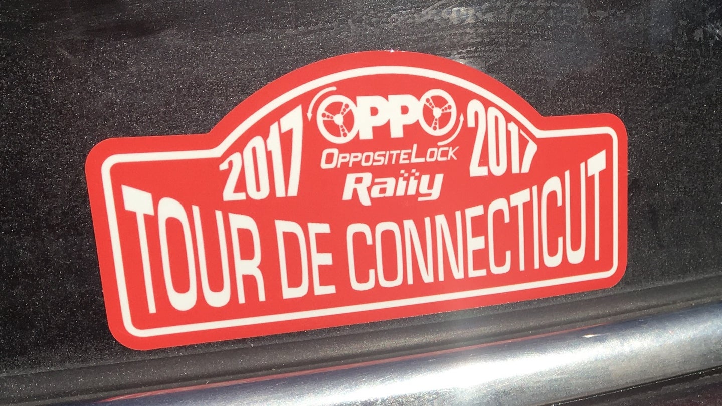 The Oppo Rally: Tour de Connecticut