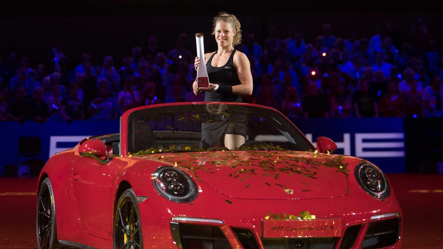 German Laura Siegemund Wins 40th Porsche Tennis Grand Prix Competition