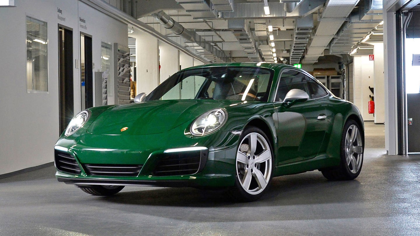This Irish Green Porsche 911 Is the One Millionth 911 Ever Made