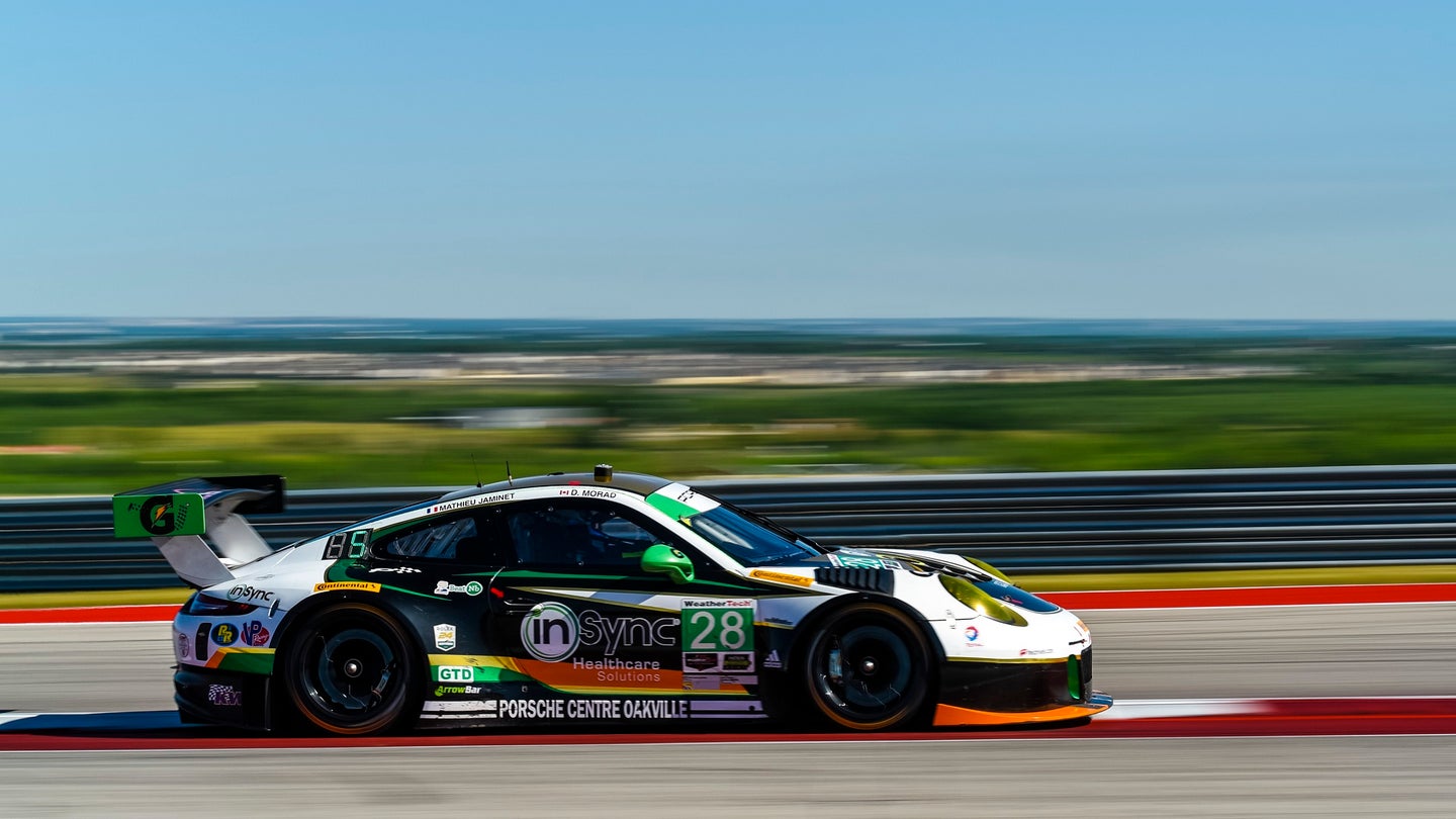 Porsche On GTD Pole For Saturday IMSA Race At Circuit of The Americas, GTLM Class Battle Tight