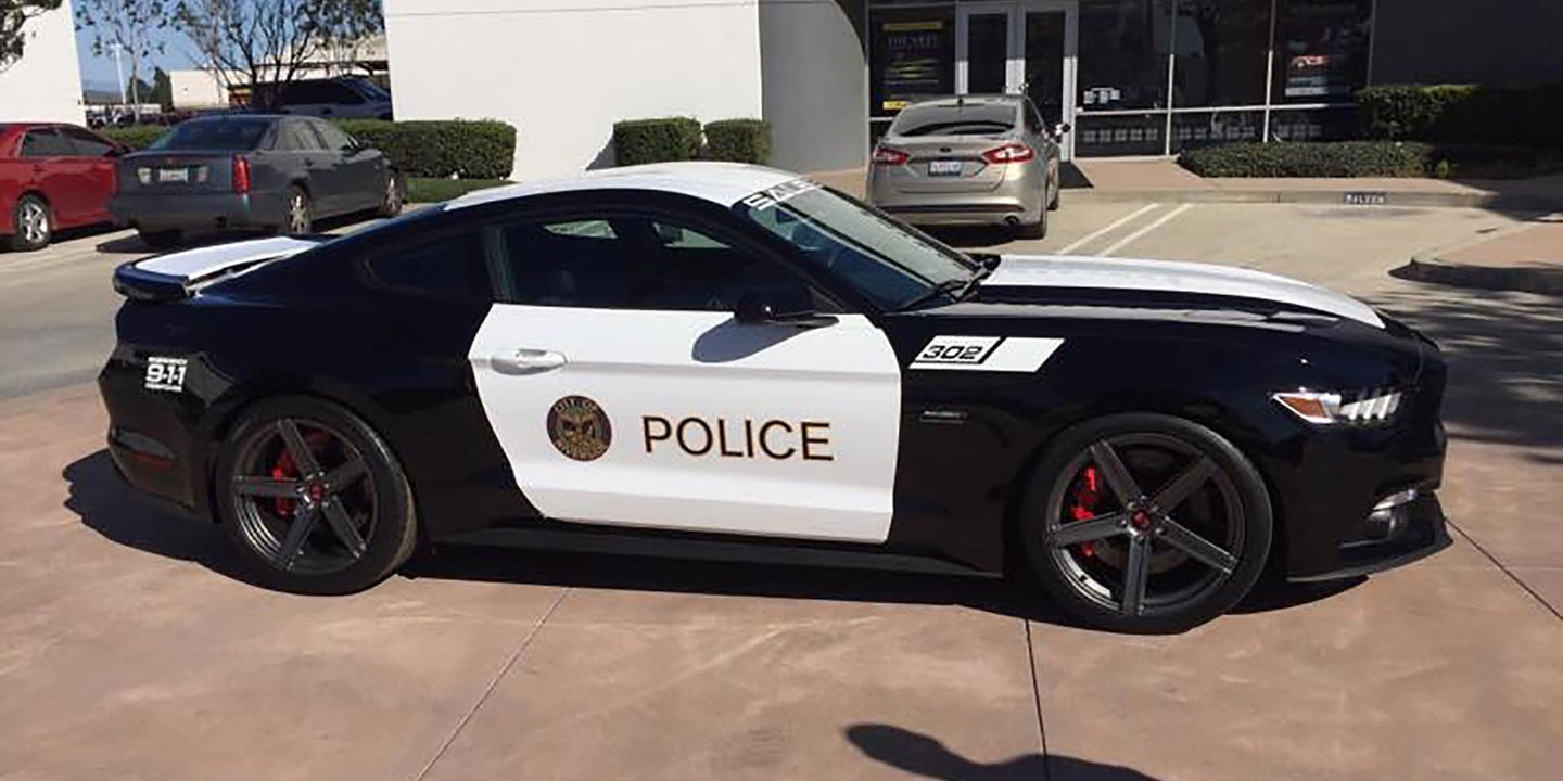 California Police Department Receives a 730-HP Saleen Mustang