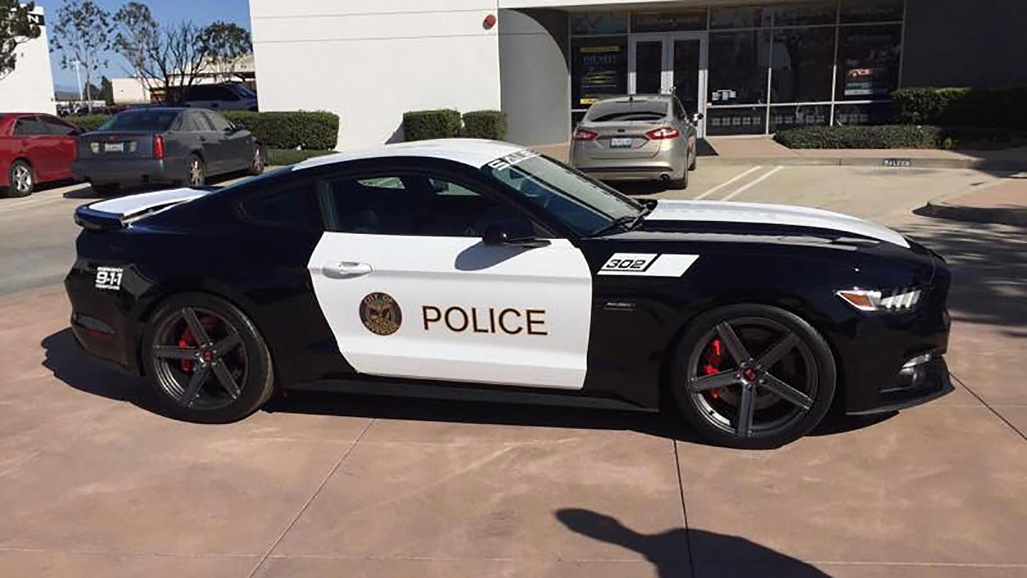 California Police Department Receives a 730-HP Saleen Mustang